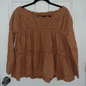 Free people BoHo off the shoulder top